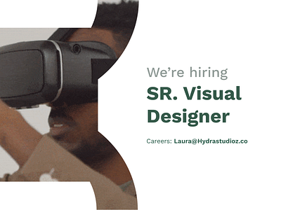 Hydrastuidoz is hiring!  - Senior Visual Designer