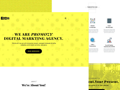 Promozy Agency For Digital Markting & Events Organizations design digital marketing media social ui ux web