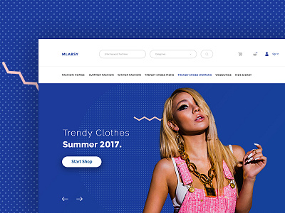 Mlabsy Fashion ecommerce Ui