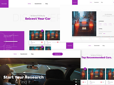 Veraride Car Search Web Application application car engine google material search ui ux web