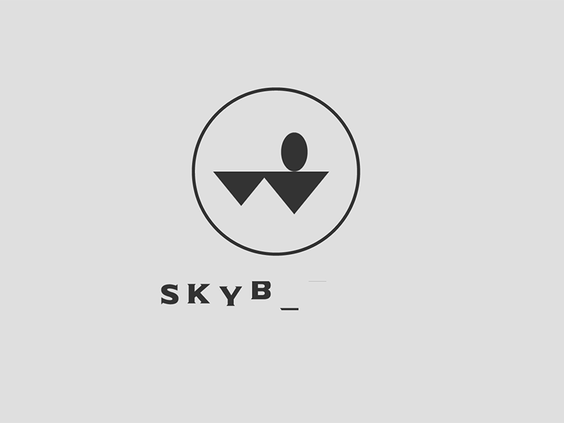 Skybelow ae after effect animated animation gif logo logotype motion