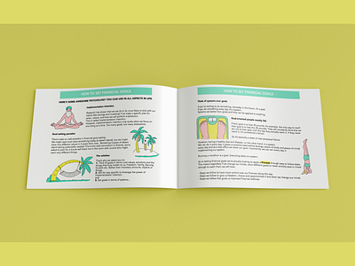 Illustrations and design for a workbook design doodles drawings graphic design illustration pdf pitch deck presentation