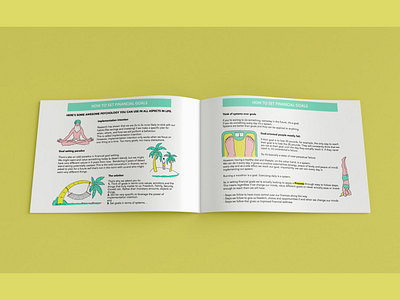 Illustrations and design for a workbook