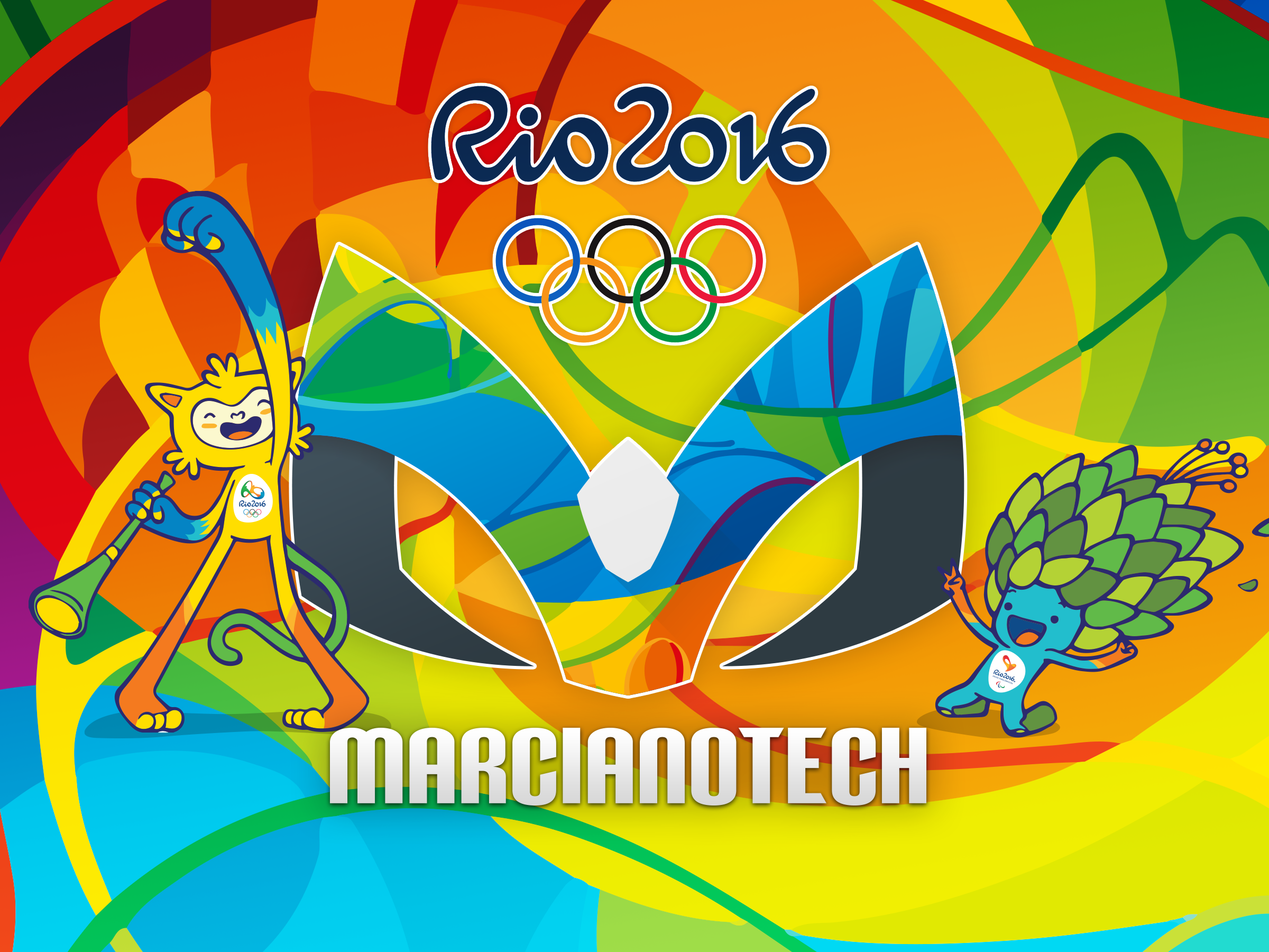 MarcianoTech - Rio 2016 Wallpaper by Luis Enrique on Dribbble