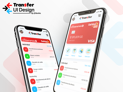 Transfer UI redesign app banco bank design money money app redesign transfer ui ui design