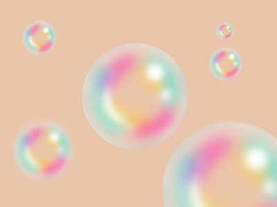 Bubbles branding design graphic design illustration minimal typography vector