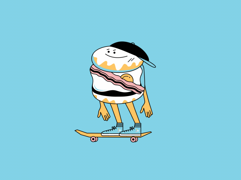 Dribbble burger