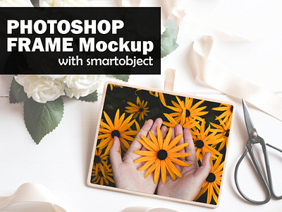 Photoshop Frame Mockup #1 (with smartobject)