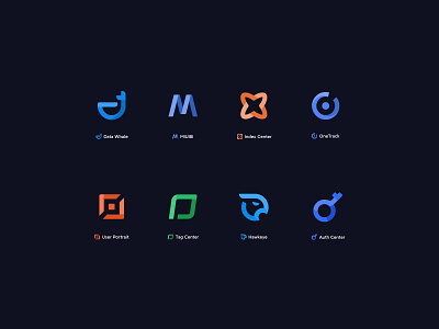 logos for data product data design logo product