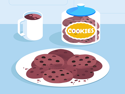 Cookies! 2d animated explainer animation business character design digital explainer illustration motion motion graphics tech tech explainer technology vector