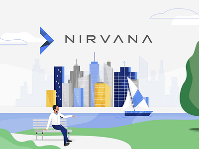 Nirvana: Animated Explainer 2d animated explainer animation app animation character design digital explainer explainer animation illustration motion motion graphics tech explainer technology vector video vidico