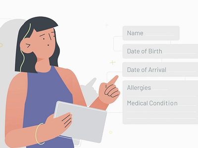 Booking form! 2d animated explainer animation booking app booking form branding character design digital forms illustration motion motion graphics tablet tech explainer technology ui ui ux ux vector