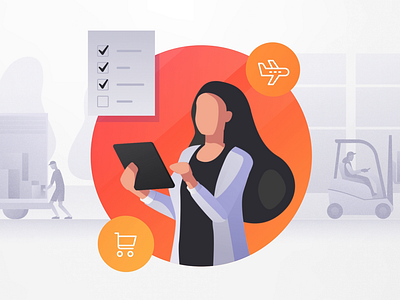 Online Store. 2d animated explainer animation branding business character design digital ecommerce ecommerce design illustration motion graphics online store tech explainer technology ui vector