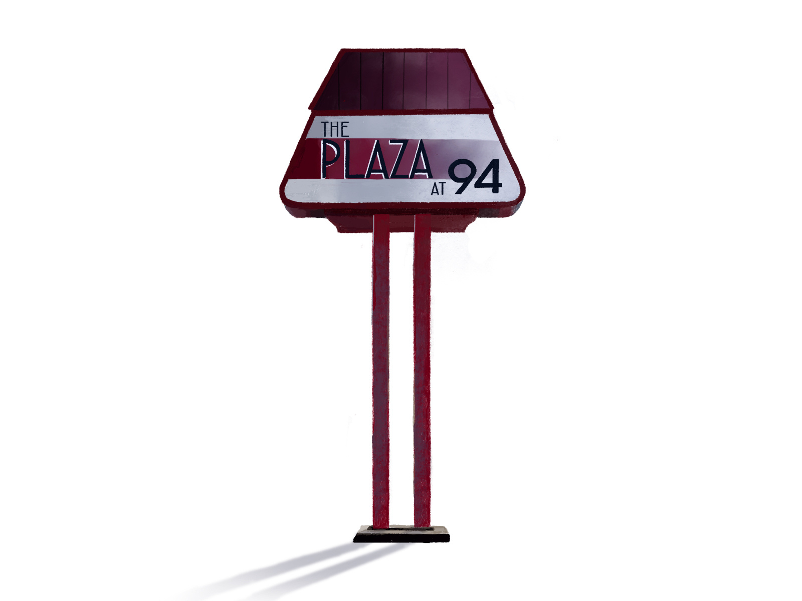 Strip Mall Sign By Loren Zaitz On Dribbble Strip Mall Sign By Loren Zaitz On Dribbble