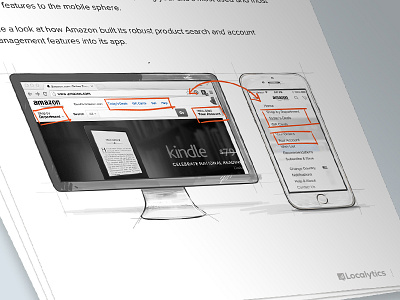App Marketing Ecosystem app marketing desktop ebook id illustration industrial design iphone
