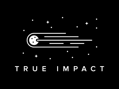 Localytics True Impact feature illustration marketing meteor vector