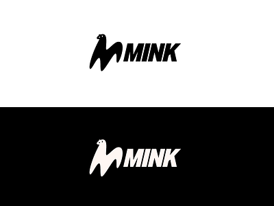 Mink Logo 2.5 brand branding design feedback logo mark markup mink tech wip work in progress
