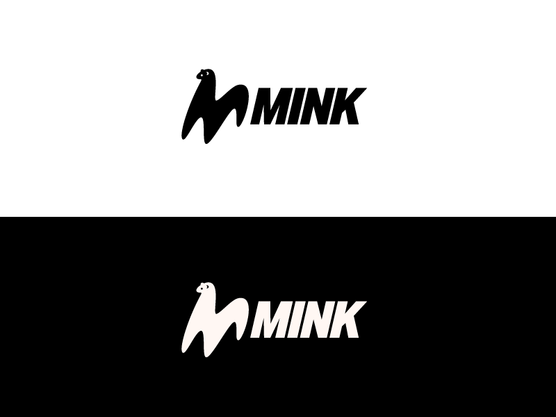 Mink Logo 2.5 wip feedback work in progress tech markup design brand branding mark mink logo