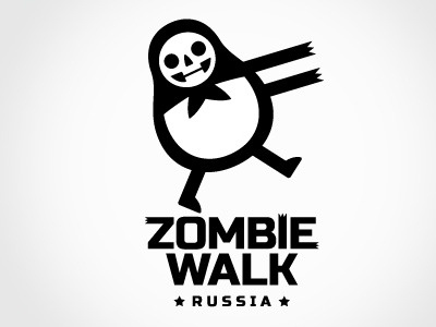 ZW dizza artworks logo russia walk zombie
