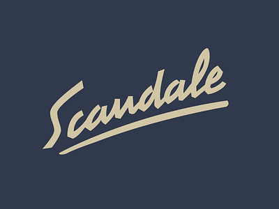 Scandale Lettering artwork calligraphy doodle font handlettering lettering lettering art letters scandale type typeface typography