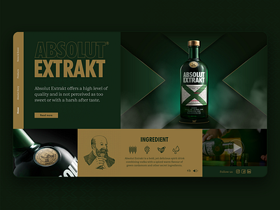 Daily Ui #1 ABSOKUT EXTRAKT