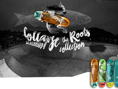 Collpase Skateboards Design branding concept design digital graphic design print skate skateboard