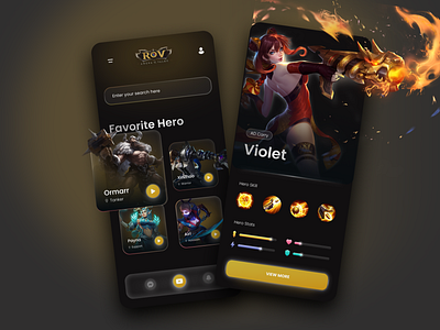 League Of Legends App designs, themes, templates and downloadable