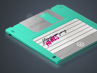 Dribbble Floppy