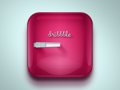 Dribbble Fridge