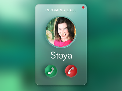 Incoming Call answer call decline gui incoming call photoshop skype ui