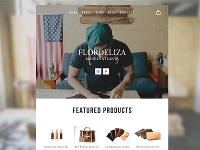 Flordeliza Brand Site brand photography ecommerce flordeliza brand product photography squarespace web
