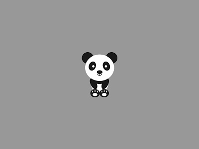 Fin The Panda character illustration panda