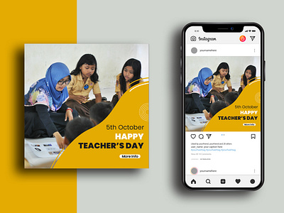 Teachers day social media post