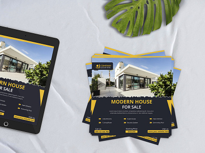 Real Estate Social Media Post Template clean design facebook graphic design house for sale instagram logo design media add modern offer post design real estate social post template