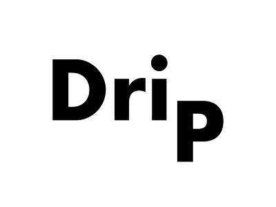 Drip Logo by Mark Yaasi on Dribbble