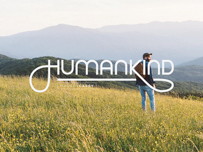 Humankind logo asia human humankind kind kindness logo logo design logotype made by casey type typography wordmark words