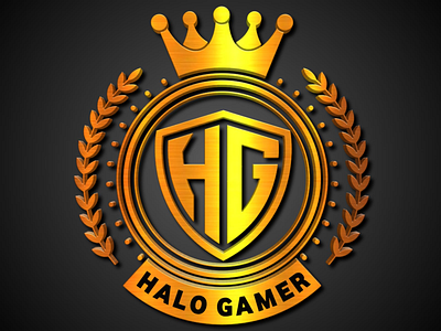 HALO GAMER INSTITUTE LOGO DESIGN