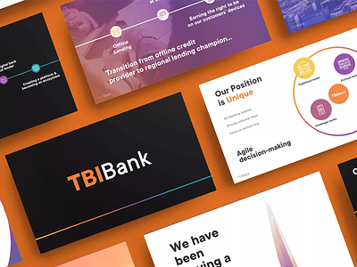TBI Bank Presentation bank layout present presentation presentation design presentation layout presentations spread tbi