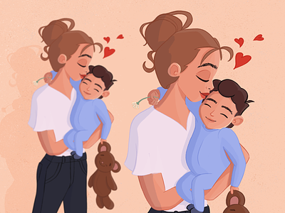 The Joy of Motherhood | Illustration