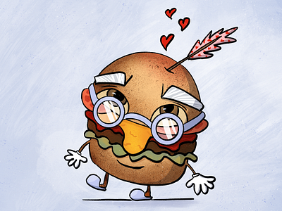 Mr. Burger Senior | Illustration