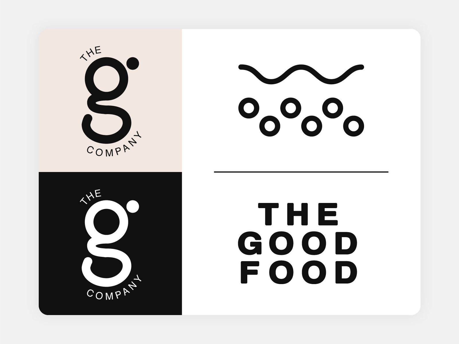 The Good Food Company Logo Exploration By Milena Trifonova On Dribbble