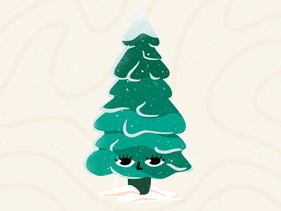 Cute Christmas Tree | Illustration