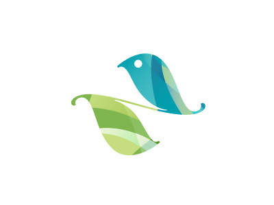 Bird & Leaf bird bird icon icon leaf letter z logo logo concept nature
