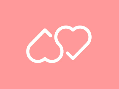 Infinity Hearts geometric hearts icon infinity line art logo love minimal swiss symbol