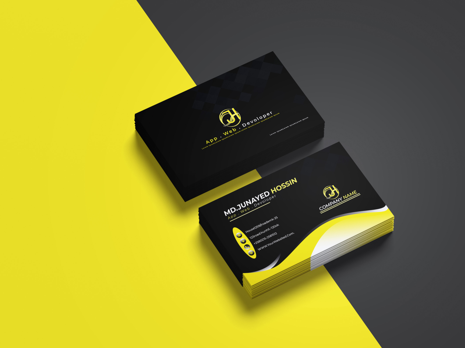 biasness card by kakoly15# on Dribbble