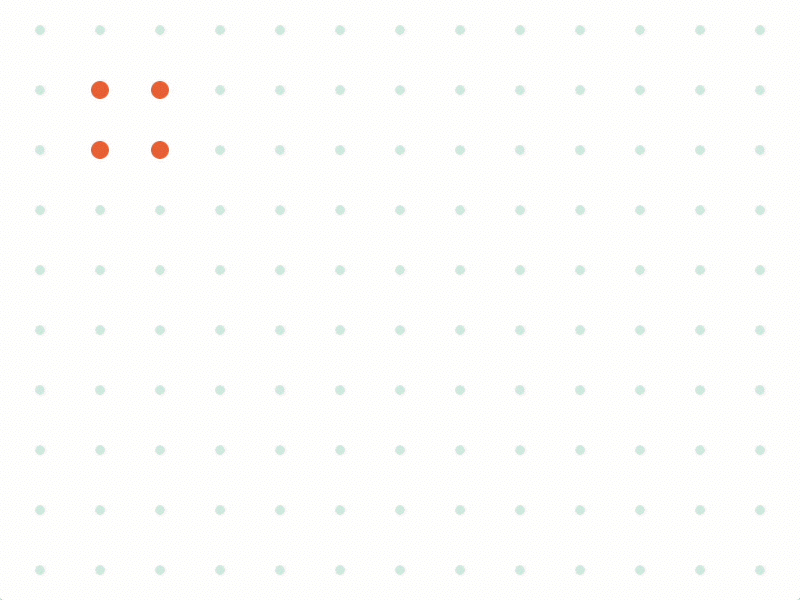 Dotty Animation Experiment animation grid principleapp renderedthreads sketchapp vector