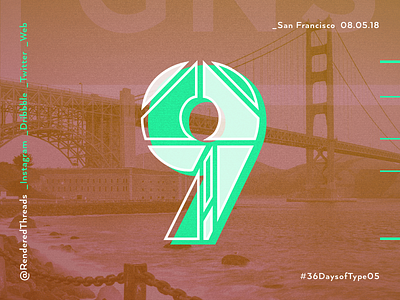 Location 9 36daysoftype 9 numbers renderedthreads sanfrancisco travel type