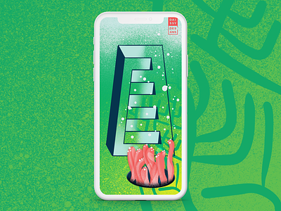 014 / Submerged Cities 100daysproject daissydesigns illustration iphonexs procreateapp wallpaper