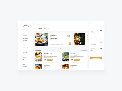 Restaurant app design - PWA