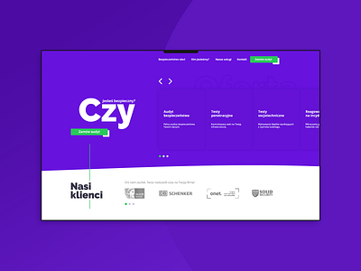 Technology company website - homepage. branding corporate home page homepage minimal mockup modern project purple rwd saas startup tech technology template theme ultra violet violet web website